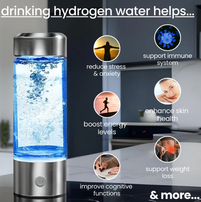 Advanced Hydrogen Water Bottle – Manella